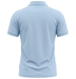 True Rise Herren-Polohemd mit kurzen Ärmeln – Slim Fit – A150-32 – Hellblau