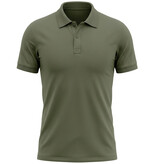 True Rise Herren-Polohemd – Kurzarm-Polohemd für Herren – Slim Fit – A150-33 – Olivgrün