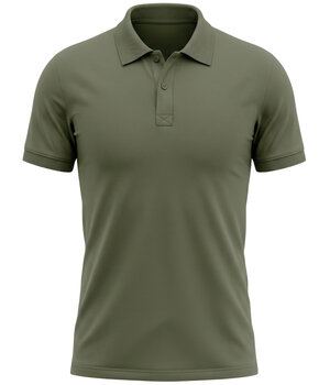 True Rise Herren-Polohemd – Kurzarm-Polohemd für Herren – Slim Fit – A150-33 – Olivgrün