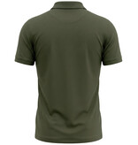 True Rise Herren-Polohemd – Kurzarm-Polohemd für Herren – Slim Fit – A150-33 – Olivgrün