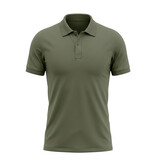 True Rise Herren-Polohemd – Kurzarm-Polohemd für Herren – Slim Fit – A150-33 – Olivgrün