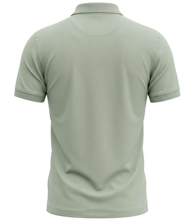 True Rise Polo Herren – Kurzarm-Polohemd – Slim Fit – A150-28 – Salbeigrün