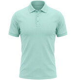 True Rise Polohemden für Herren, Kurzarm - Polo Herren - Slim Fit - A150-27 - Türkis