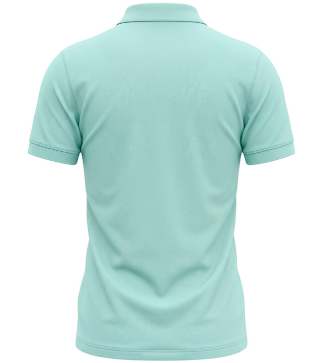 True Rise Polohemden für Herren, Kurzarm - Polo Herren - Slim Fit - A150-27 - Türkis