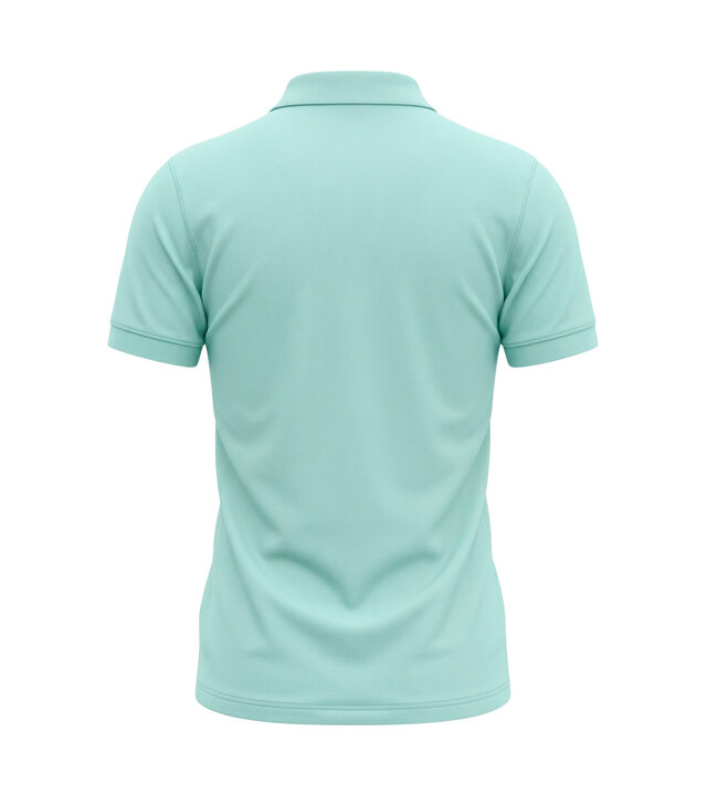 True Rise Polohemden für Herren, Kurzarm - Polo Herren - Slim Fit - A150-27 - Türkis