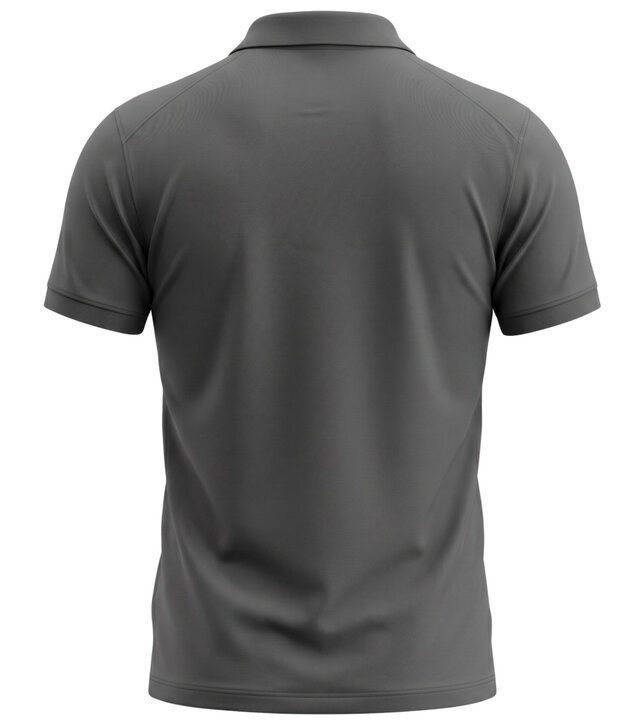 True Rise Slim-Fit-Poloshirt für Herren – Kurzarm-Poloshirt für Herren – A150-8 – Grau