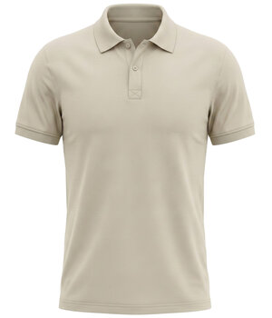 True Rise Polo Herren Slim Fit – Kurzarm-Poloshirt – A150-23 – Beige