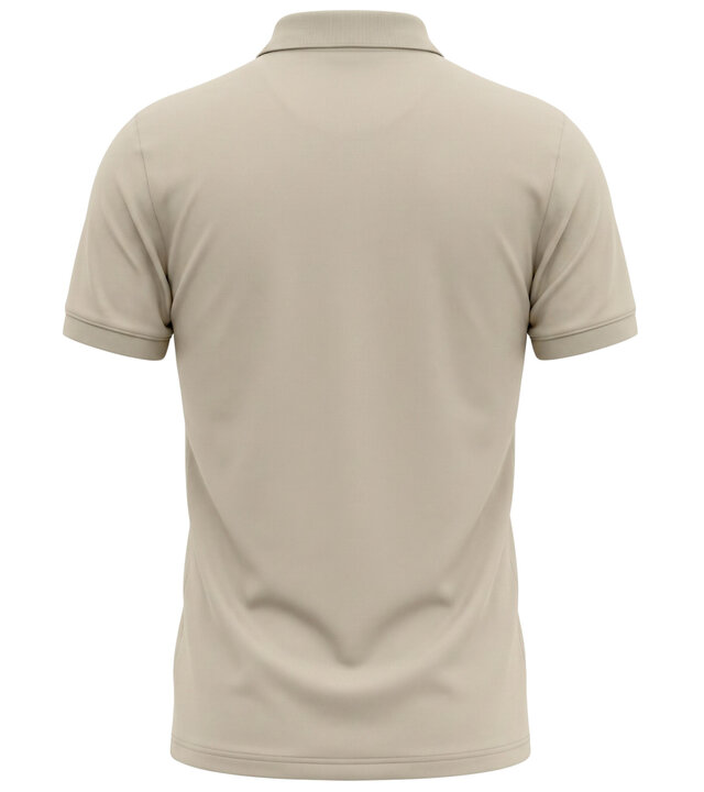 True Rise Polo Herren Slim Fit – Kurzarm-Poloshirt – A150-23 – Beige