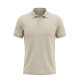 True Rise Polo Herren Slim Fit – Kurzarm-Poloshirt – A150-23 – Beige