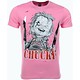 T Shirt Herren  - Chucky - Rosa