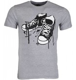 Mascherano T Shirt Herren - Sneakers - Grau