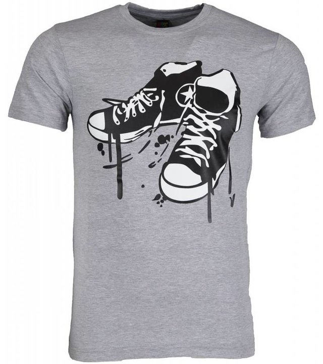 Mascherano T Shirt Herren - Sneakers - Grau