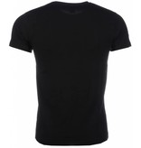 Mascherano T Shirt Herren - The Ladies Love Me Print - Schwarz Mascherano T Shirt Herren - The Ladies Love Me Print - Schwarz