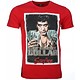 T Shirt Herren - Scarface Get Every Dollar Print - Rot