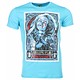 T Shirt Herren - Chucky Poster Print - Blau