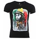T Shirt Herren - Bob Marley Concrete Jungle Print - Schwarz