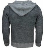 Enos Sweatjacke - Herren-pullover - Wolle - Grün