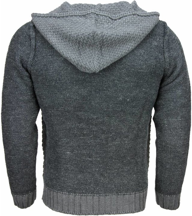 Enos Sweatjacke - Herren-pullover - Wolle - Grün