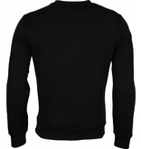 Local Fanatic Sweatshirt - Blumen Motiv Tattoo Damen Herren - Schwarz