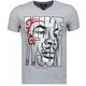Mike Tyson Tribal - T Shirt Herren - Grau