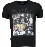 Local Fanatic Scarface TM - T Shirt Herren - Schwarz
