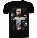 Local Fanatic Mayweather - Strass T Shirt Herren - Schwarz