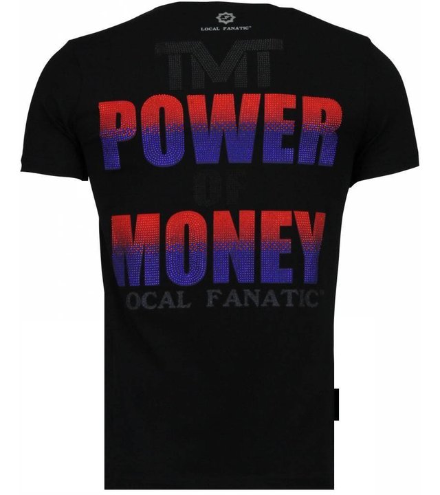 Local Fanatic Mayweather - Strass T Shirt Herren - Schwarz