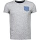 blättern Motiv Sommer - T Shirt Herren - Grau