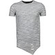 Long Fit - T Shirt Herren - Grau