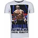 Golden Boy Mayweather - Strass T Shirt Herren - Weiß