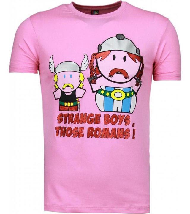 Mascherano Romans - T Shirt Herren - Rosa