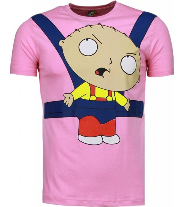 Mascherano Baby Stewie - T Shirt Herren - Rosa