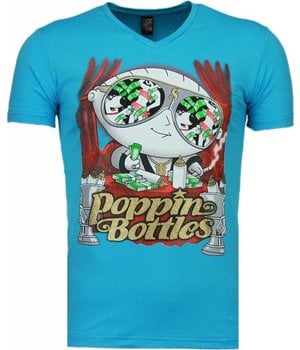 Mascherano Poppin Stewie - T Shirt Herren - Blau