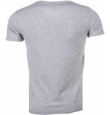 Mascherano Rich Stewie - T Shirt Herren -Grau