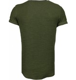 John H Military Patches No.5 - T shirt Herren - Grün