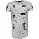 Military Patches - T shirt Herren - Weiß