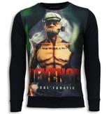 Local Fanatic Popeye Revenge - Sweatshirt - Schwarz Local Fanatic Popeye Revenge - Sweatshirt - Schwarz