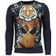 Tiger Chick - Sweatshirt - Grau