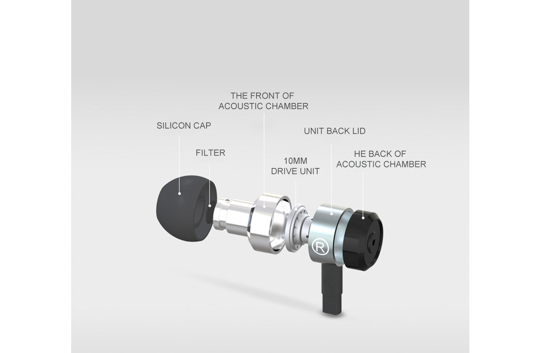 Swissten Headset Superbass YS900 Zwart