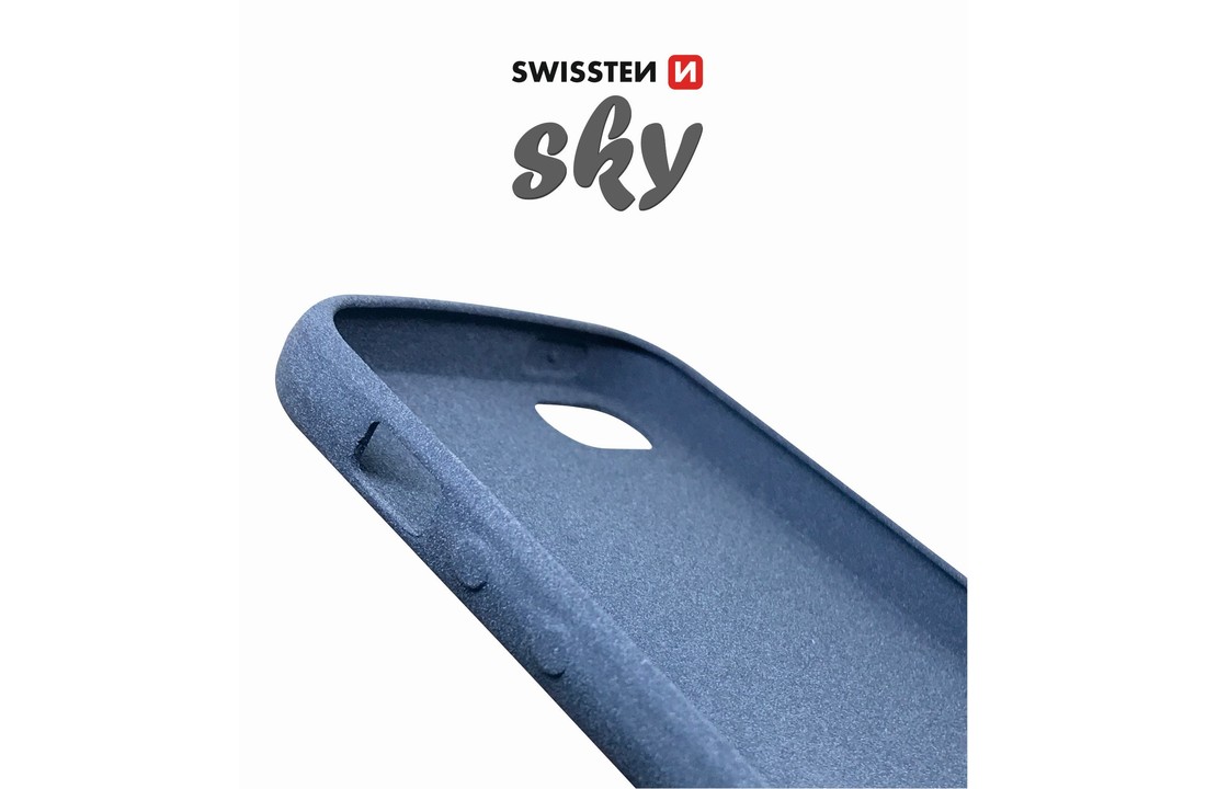 Swissten Sky Case Apple iPhone XS/X Blauw