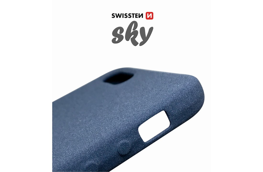 Swissten Sky Case Apple iPhone XS/X Blauw
