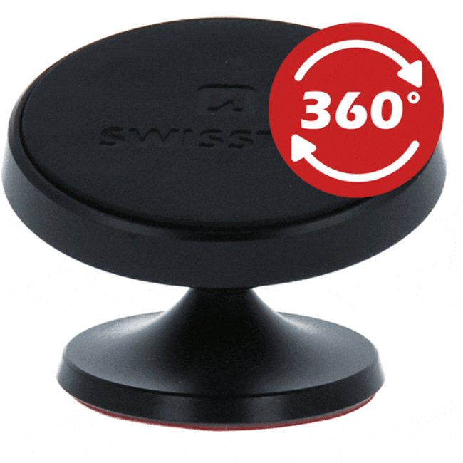 Swissten S-Grip DM7 Telefoonhouder Auto Magneet Dashboard - Zwart