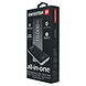 Swissten All-In-One Powerbank - 10.000 mAh - Draadloze Powerbank - USB & USB-C - Zwart Swissten All-In-One Powerbank - 10.000 mAh - Draadloze Powerbank - USB & USB-C - Zwart
