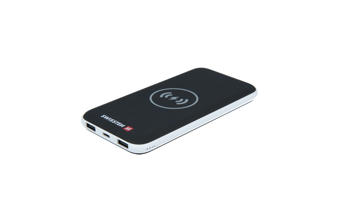 Swissten Wireless Slim Powerbank 8000 mAh USB-C Input