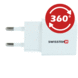 Swissten Thuislader Smart IC USB 2,1A Wit Swissten Thuislader Smart IC USB 2,1A Wit