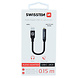 Swissten USB-C naar Jack 3.5MM(Aux) Adapter - Zwart Swissten USB-C naar Jack 3.5MM(Aux) Adapter - Zwart