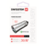Swissten Autolader USB-C Poort + Quick Charge 3.0 USB Poort 36W Snel Laden Zilver
