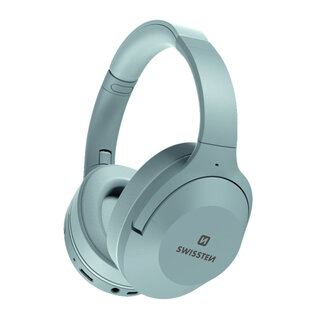 Swissten Swissten Hurricane - Draadloze over-ear koptelefoon met Noise Cancelling - Grijs