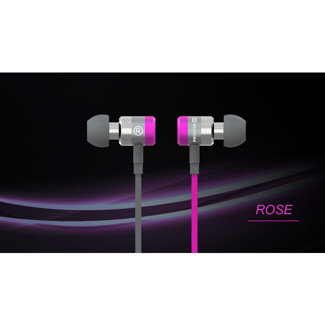 Swissten Headset  Superbass YS900 Roze