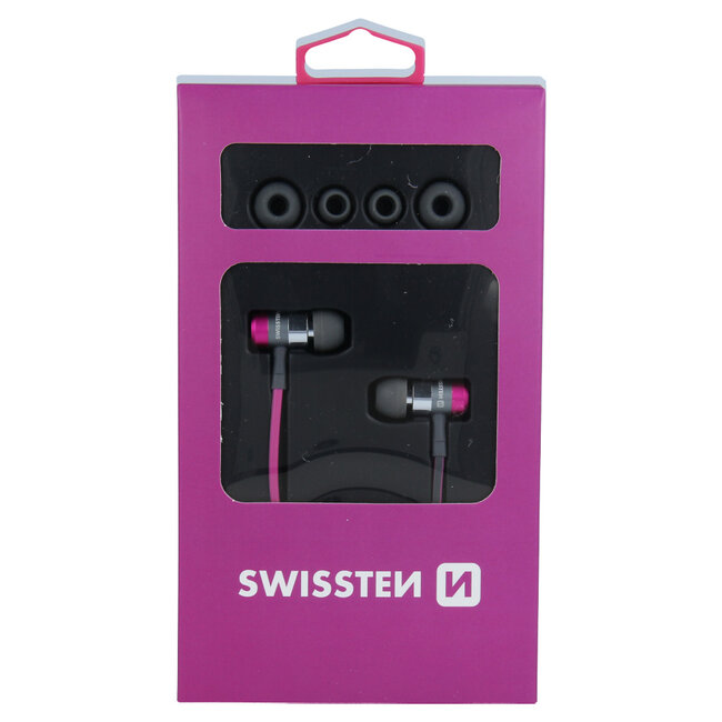 Swissten Headset  Superbass YS900 Roze